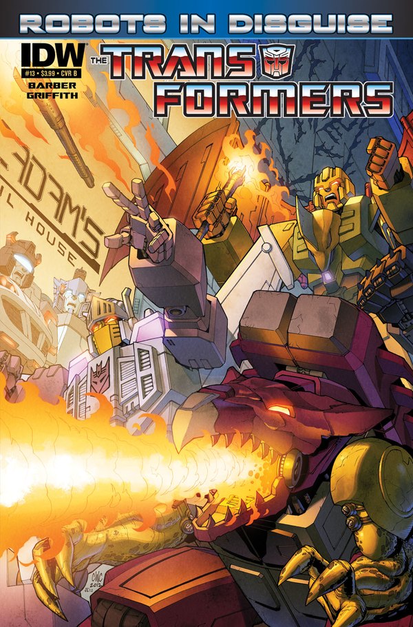 IDW January 2013 Transformers Comic Book Solicitations Cover Images  Mars Attacks Thundercracker  (10 of 10)